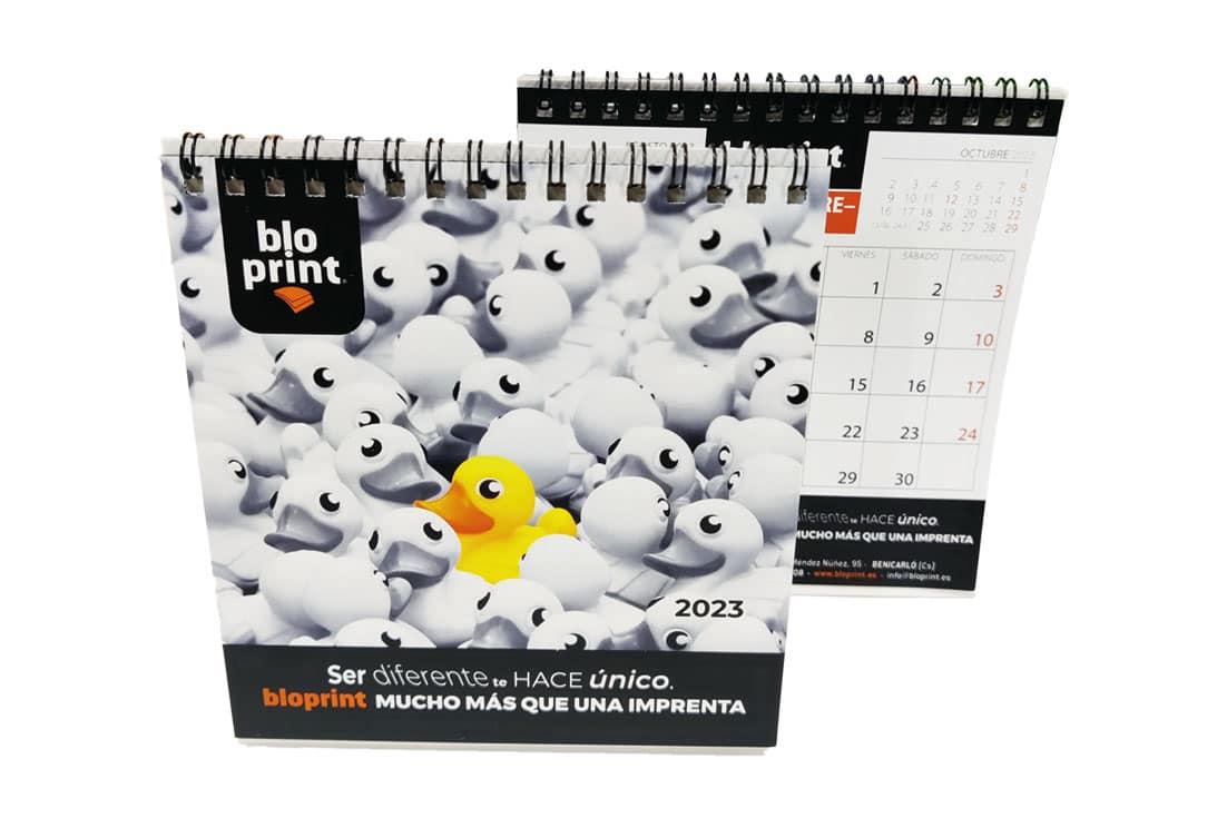 calendario de escritorio bloprint