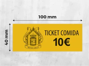 Talonarios económicos personalizados