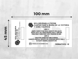 Talonarios para rifas
