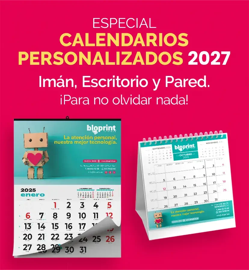 Calendarios 2026
