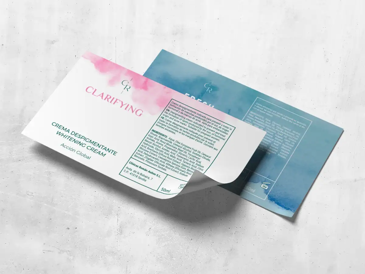 Etiquetas adhesivas personalizadas
